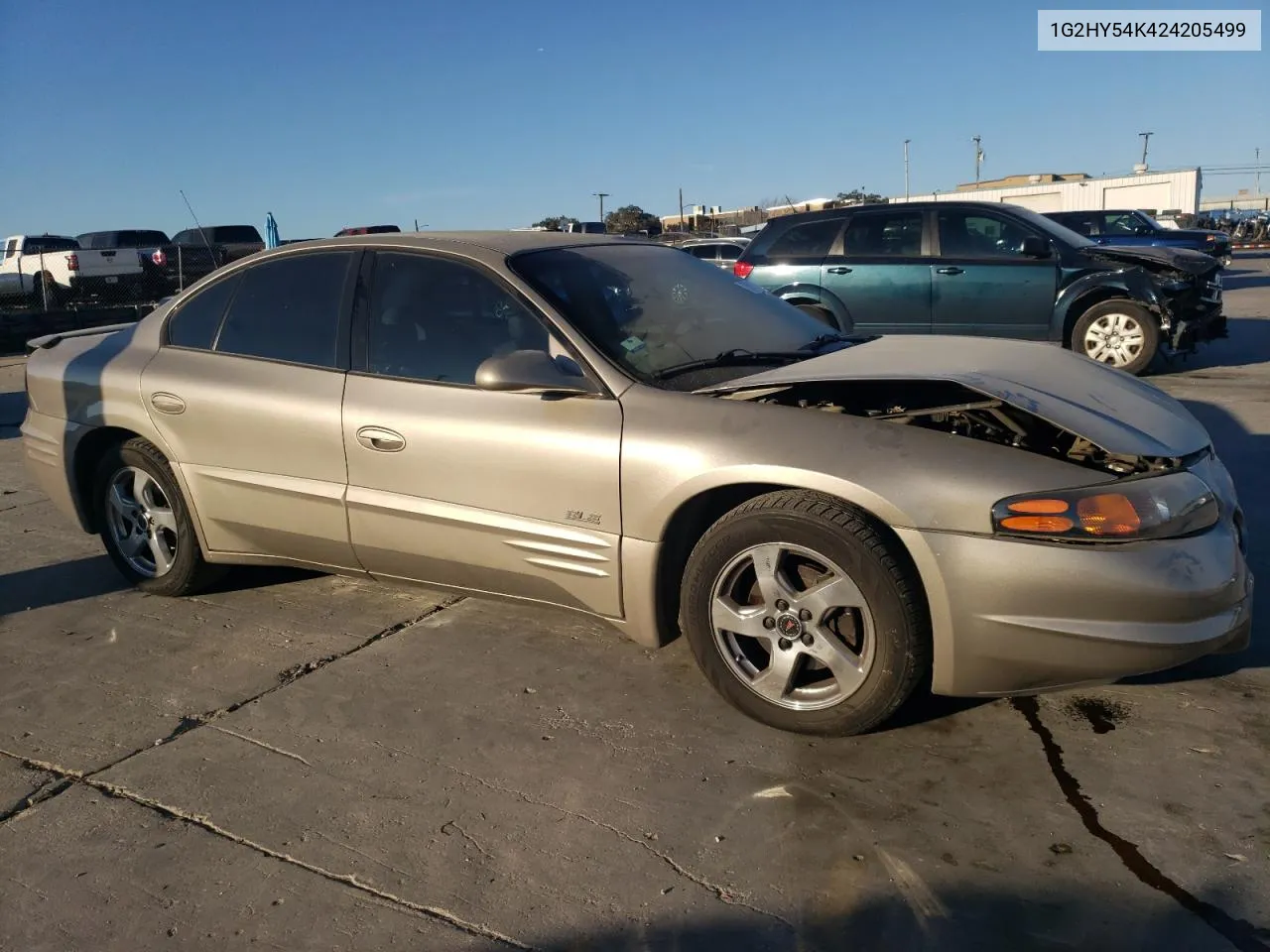 2002 Pontiac Bonneville Sle VIN: 1G2HY54K424205499 Lot: 76815334