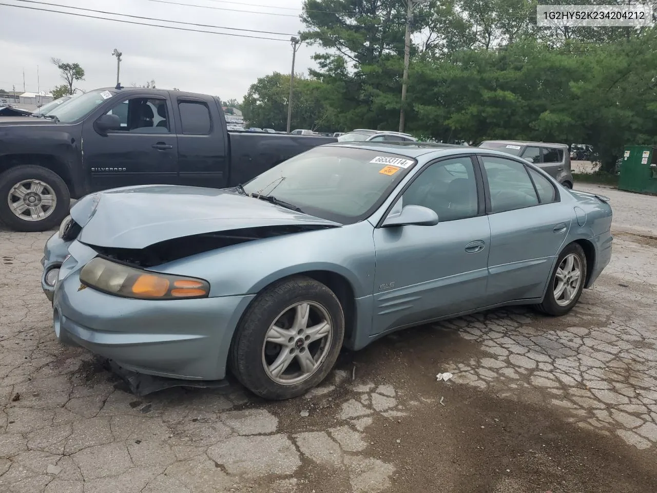 1G2HY52K234204212 2003 Pontiac Bonneville Sle