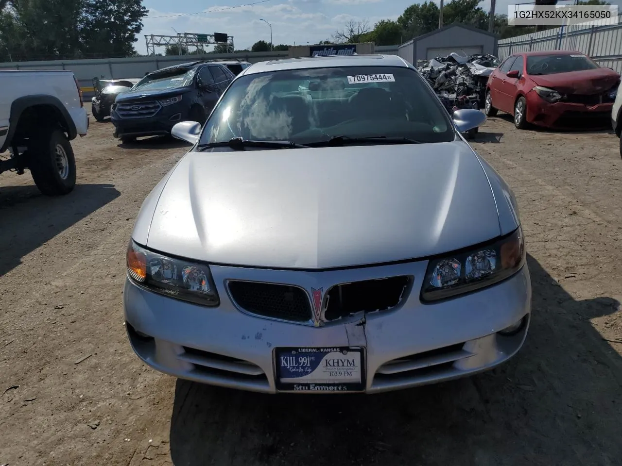 2003 Pontiac Bonneville Se VIN: 1G2HX52KX34165050 Lot: 70975444