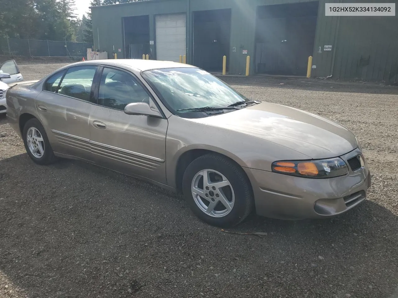 2003 Pontiac Bonneville Se VIN: 1G2HX52K334134092 Lot: 74126224