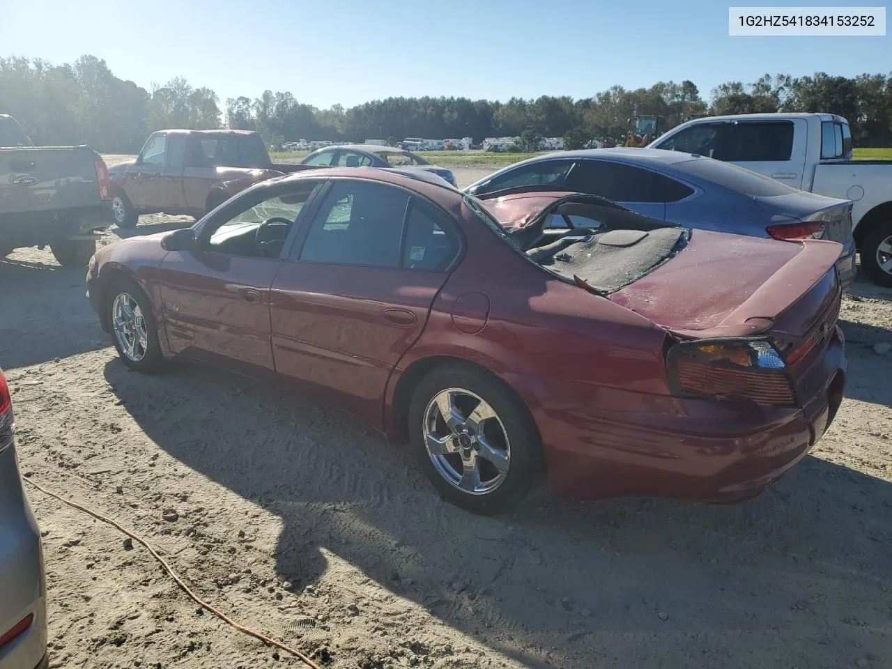 2003 Pontiac Bonneville Ssei VIN: 1G2HZ541834153252 Lot: 76004324