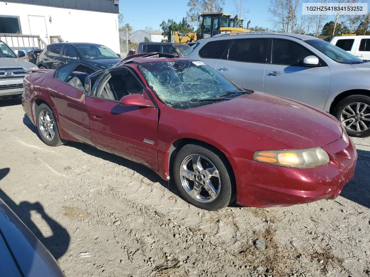 2003 Pontiac Bonneville Ssei VIN: 1G2HZ541834153252 Lot: 76004324