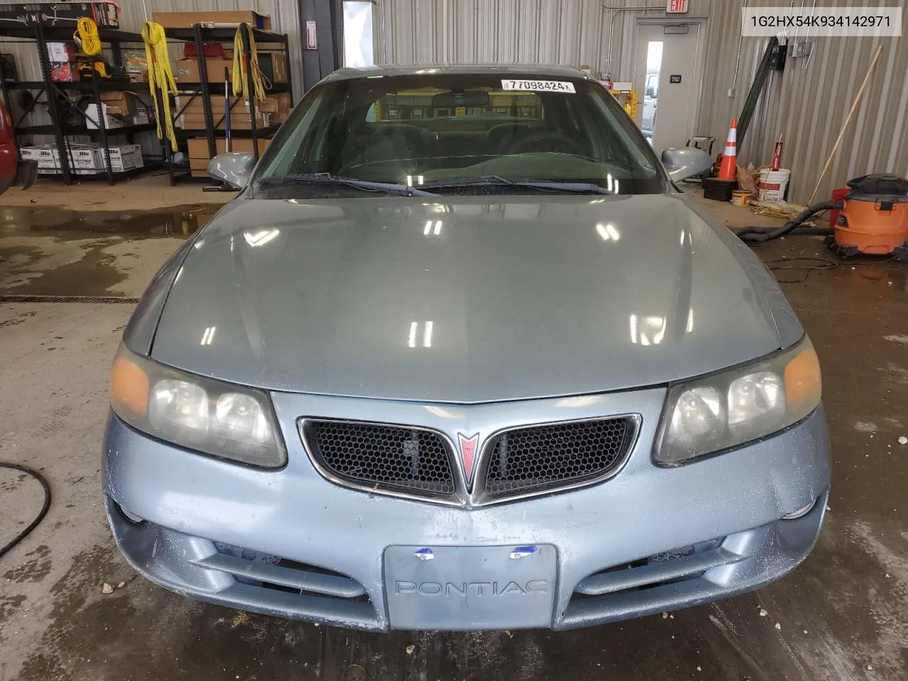 2003 Pontiac Bonneville Se VIN: 1G2HX54K934142971 Lot: 77098424