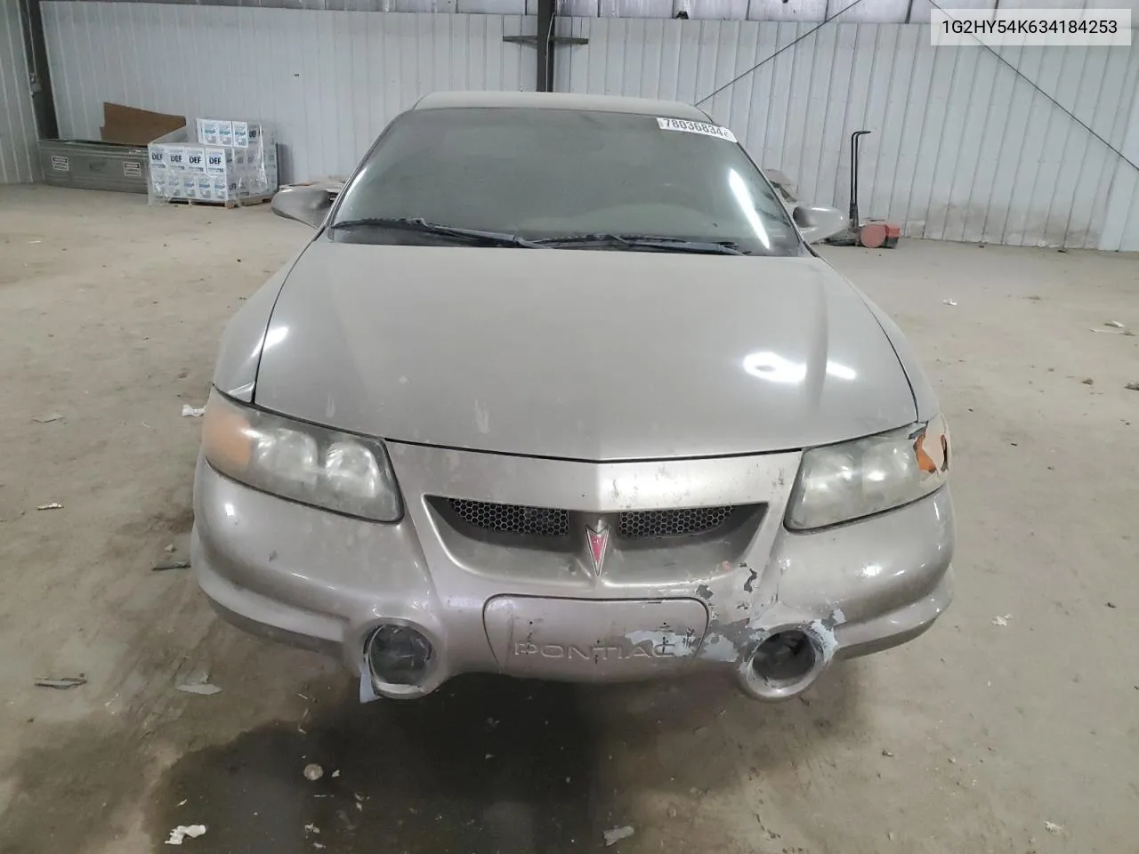 2003 Pontiac Bonneville Sle VIN: 1G2HY54K634184253 Lot: 78036834