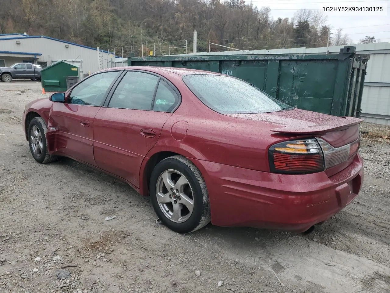 2003 Pontiac Bonneville Sle VIN: 1G2HY52K934130125 Lot: 78944364