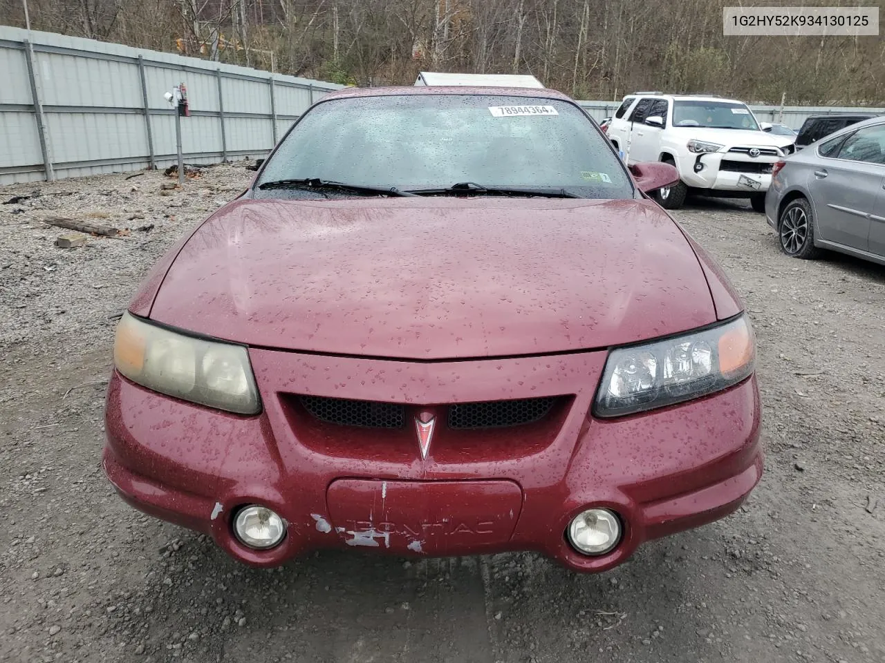 2003 Pontiac Bonneville Sle VIN: 1G2HY52K934130125 Lot: 78944364