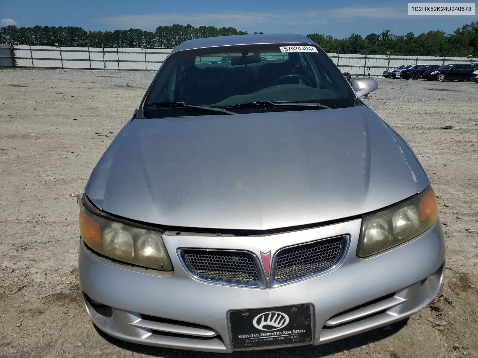 2004 Pontiac Bonneville Se VIN: 1G2HX52K24U240678 Lot: 57024404