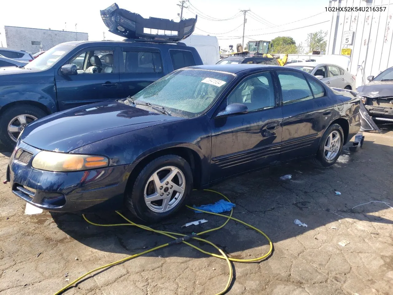 2004 Pontiac Bonneville Se VIN: 1G2HX52K54U216357 Lot: 73941834