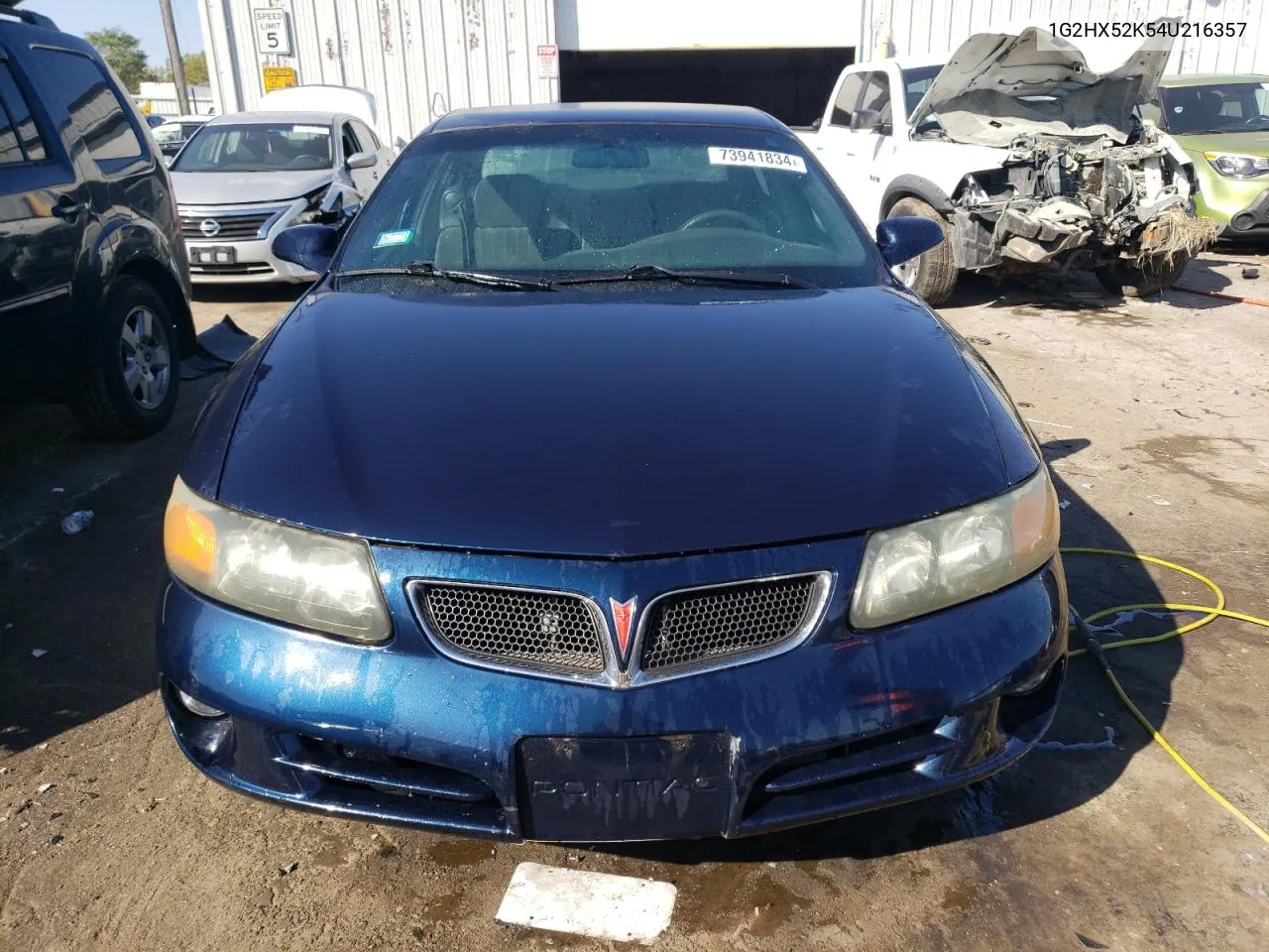 2004 Pontiac Bonneville Se VIN: 1G2HX52K54U216357 Lot: 73941834