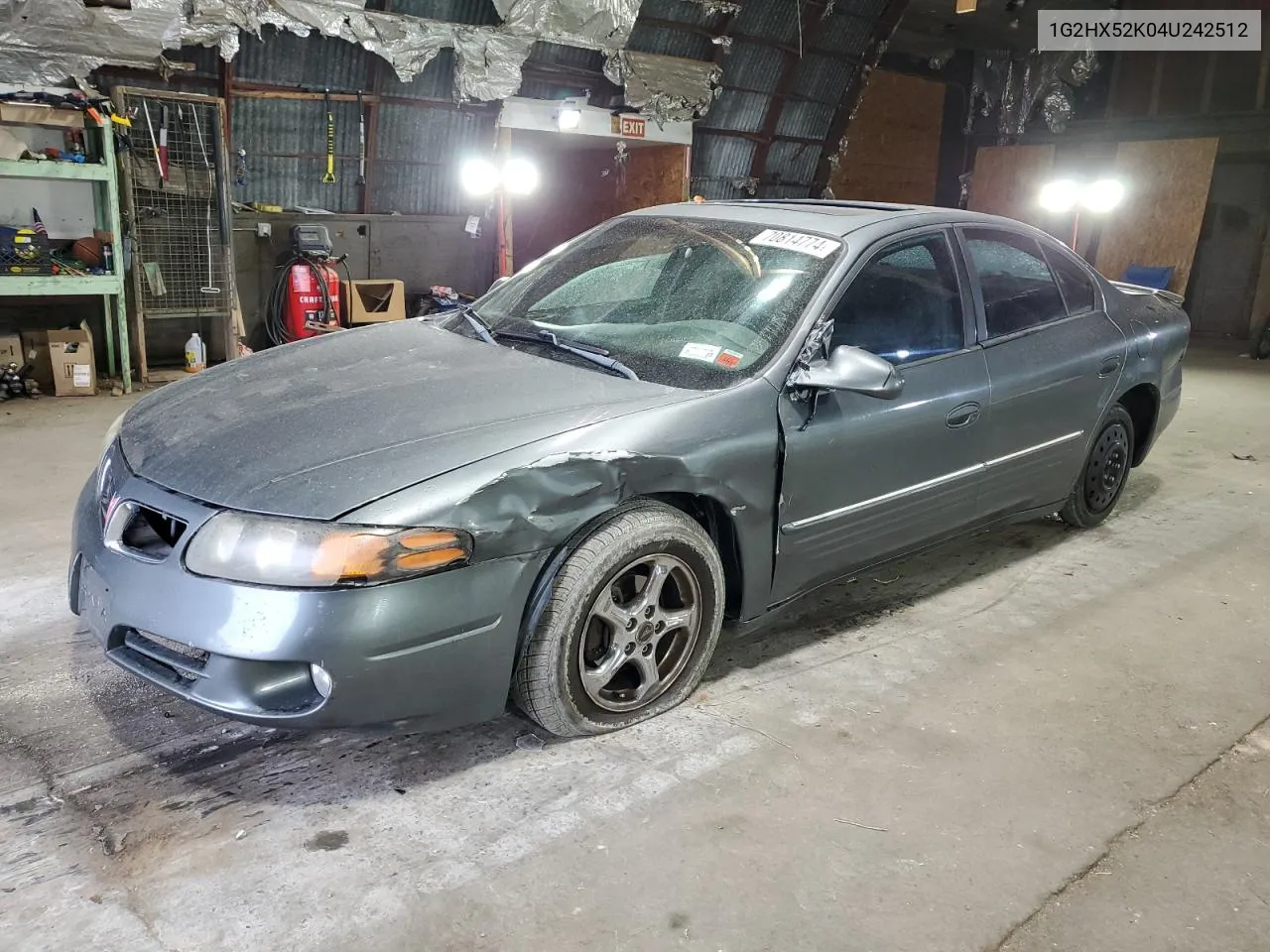 2004 Pontiac Bonneville Se VIN: 1G2HX52K04U242512 Lot: 75892614