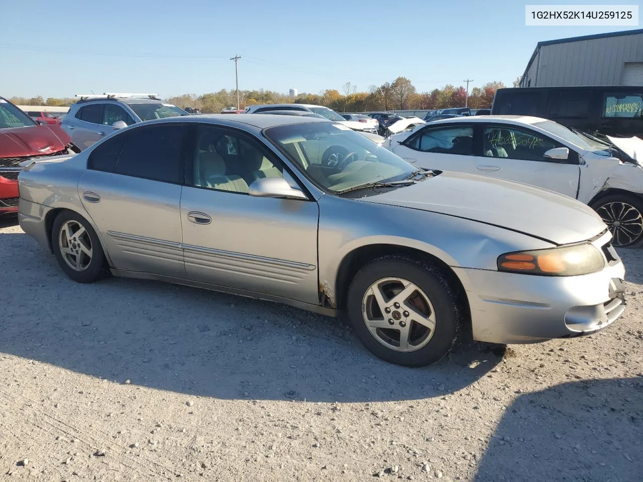 2004 Pontiac Bonneville Se VIN: 1G2HX52K14U259125 Lot: 77393414