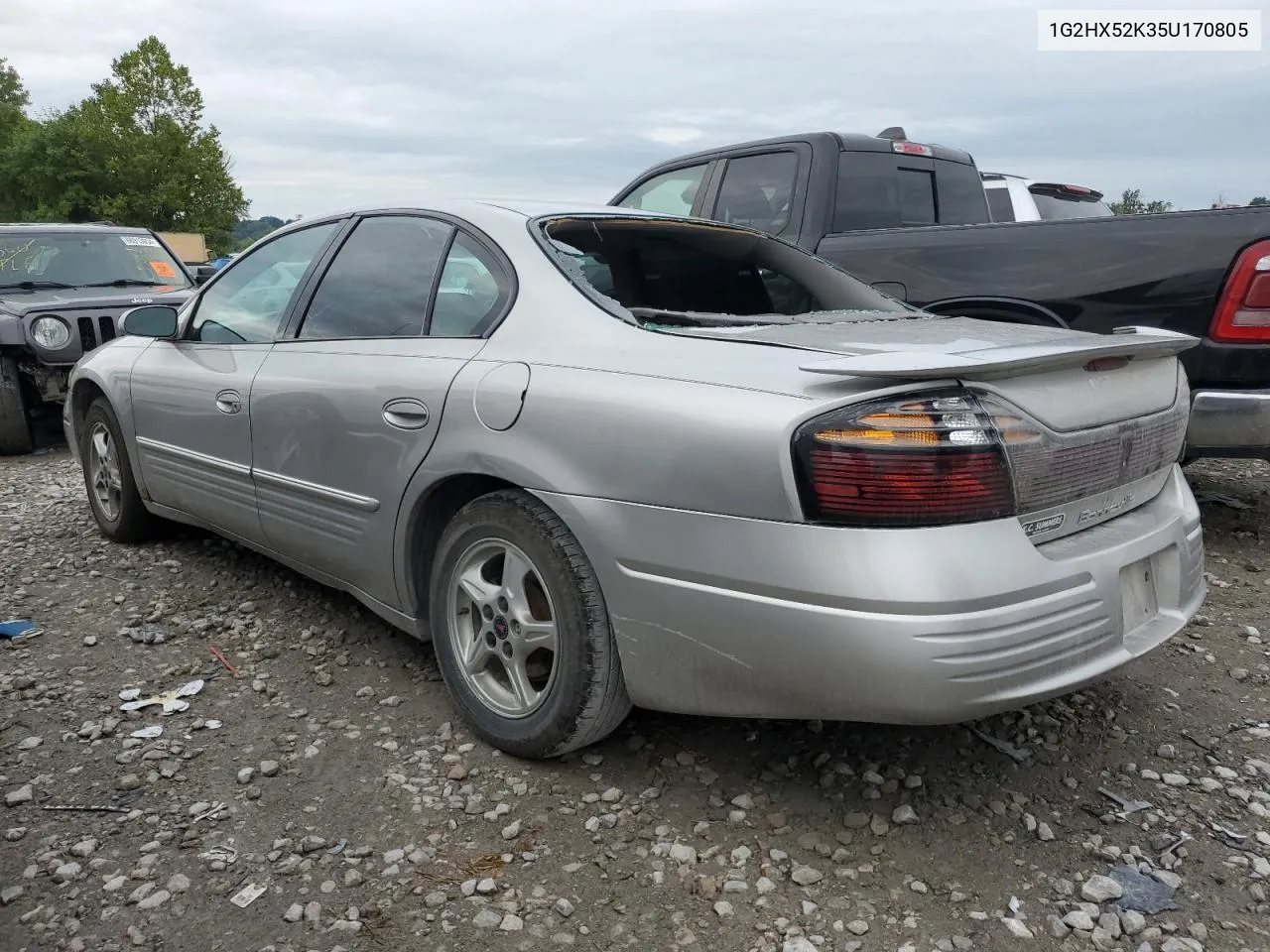 2005 Pontiac Bonneville Se VIN: 1G2HX52K35U170805 Lot: 66383494