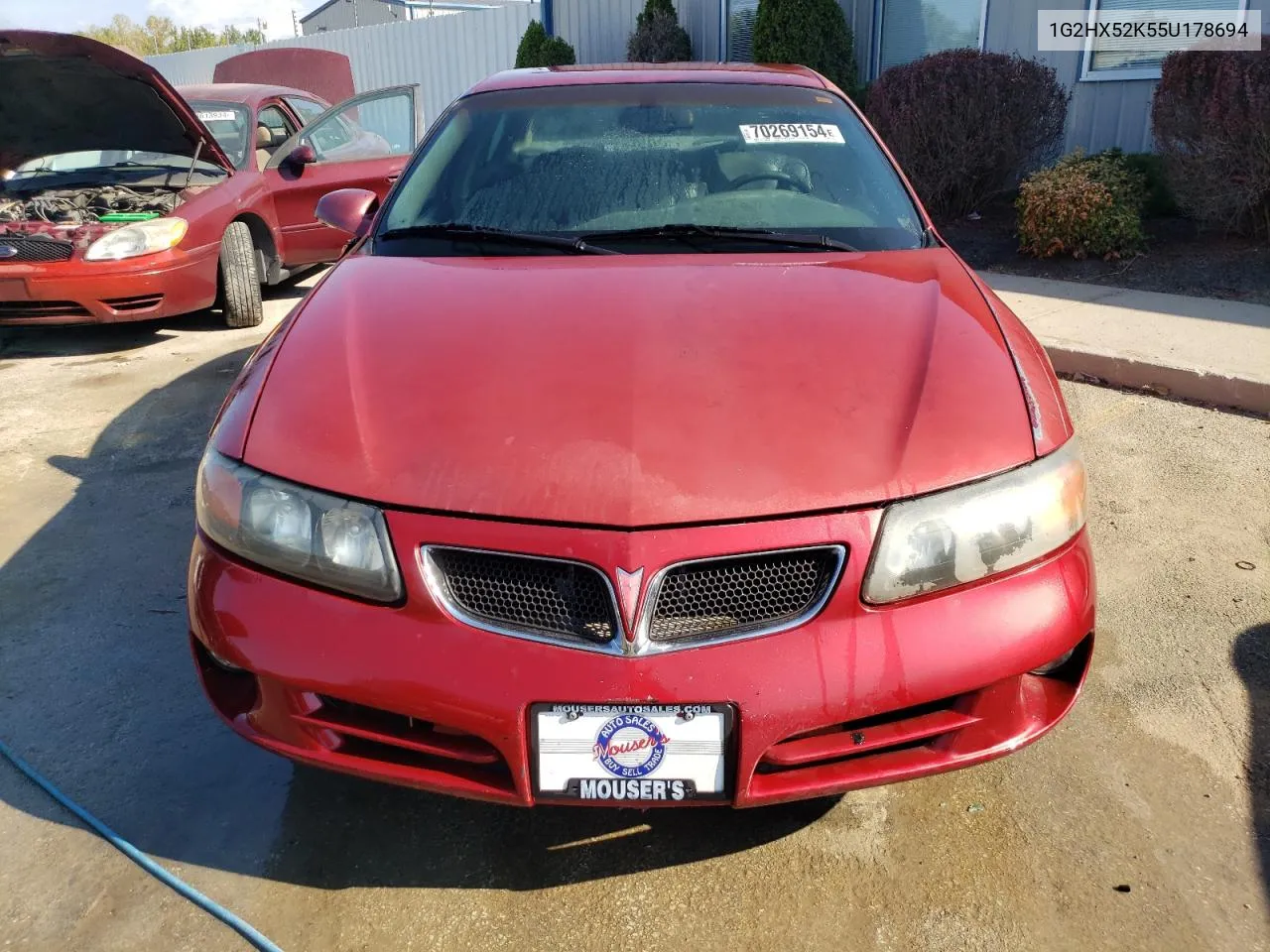 2005 Pontiac Bonneville Se VIN: 1G2HX52K55U178694 Lot: 70269154