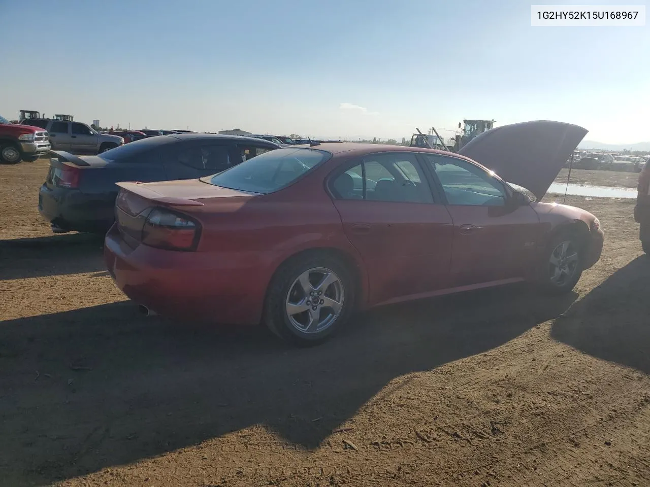 2005 Pontiac Bonneville Sle VIN: 1G2HY52K15U168967 Lot: 70373504