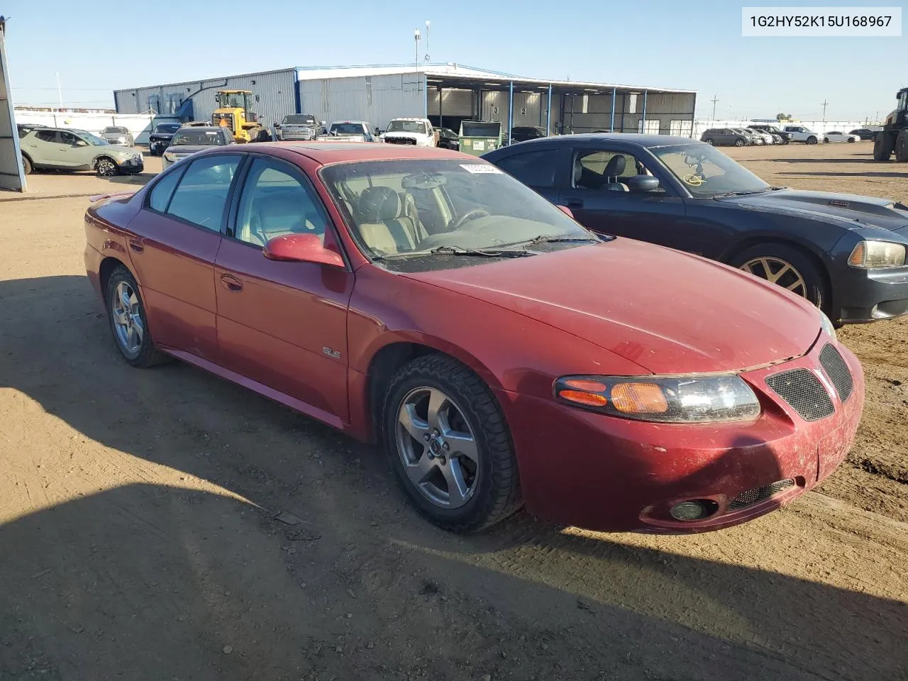 2005 Pontiac Bonneville Sle VIN: 1G2HY52K15U168967 Lot: 70373504