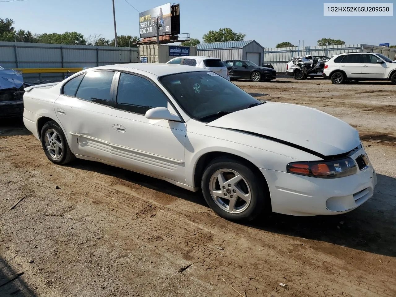 2005 Pontiac Bonneville Se VIN: 1G2HX52K65U209550 Lot: 71032304