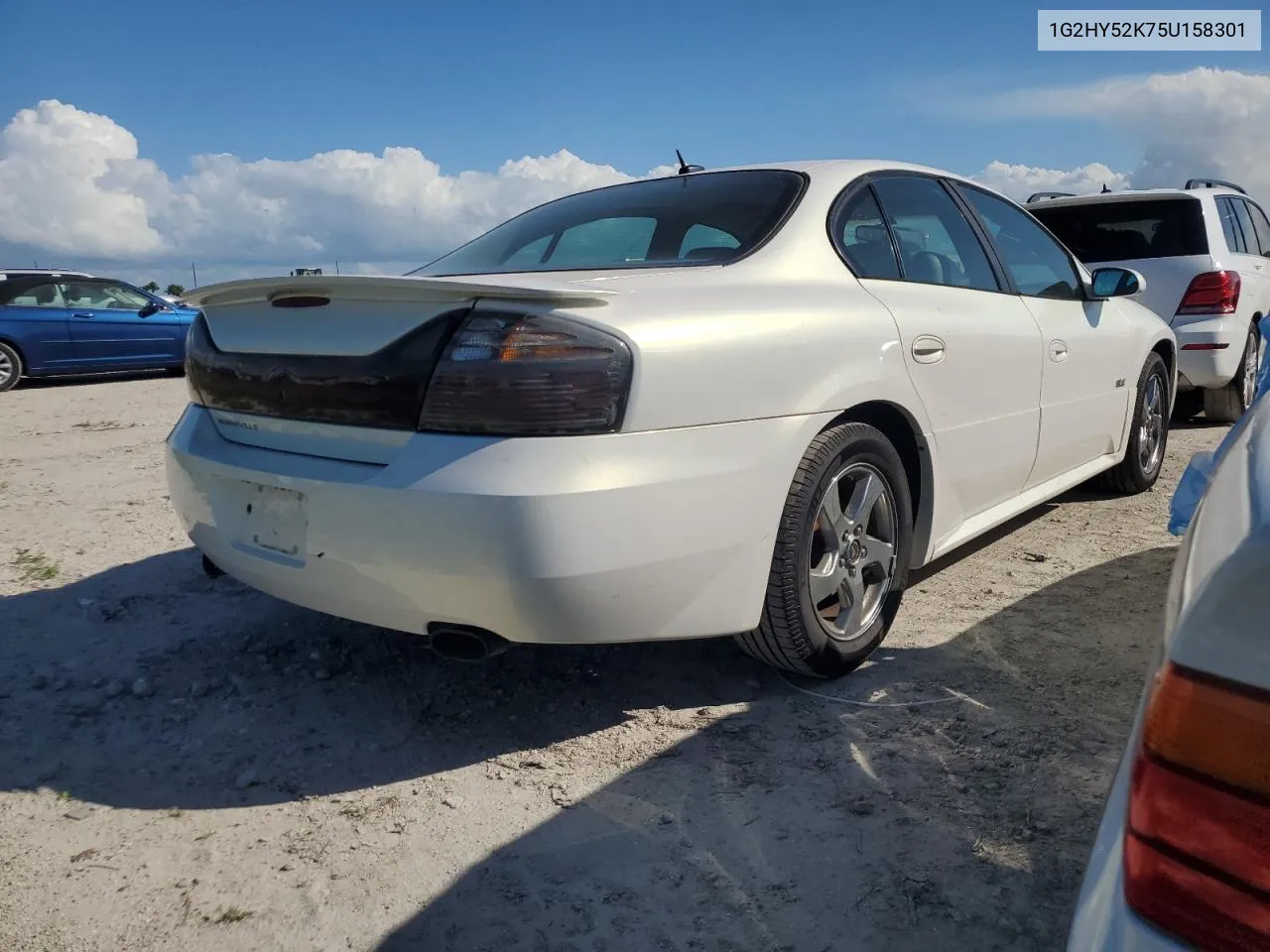 2005 Pontiac Bonneville Sle VIN: 1G2HY52K75U158301 Lot: 74827974