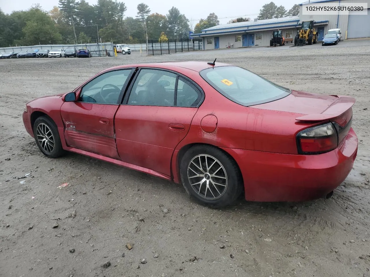 2005 Pontiac Bonneville Sle VIN: 1G2HY52K65U160380 Lot: 75629904