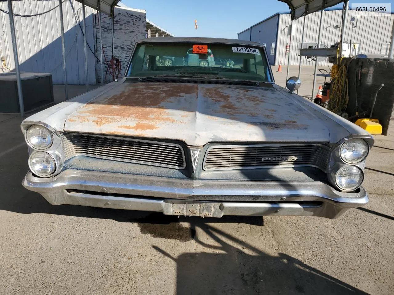 1963 Pontiac Catalina VIN: 663L56496 Lot: 75110204