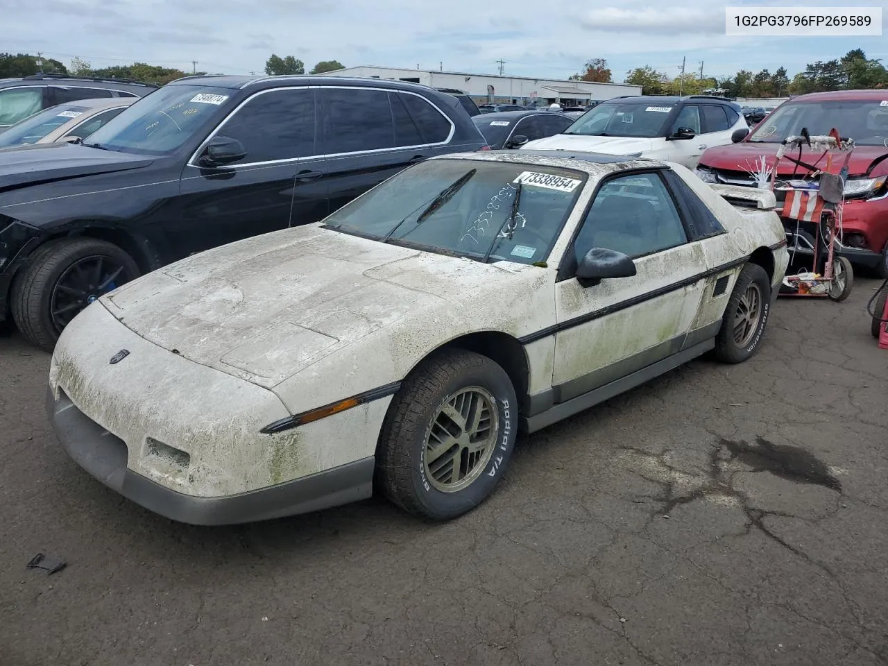 1985 Pontiac Fiero Gt VIN: 1G2PG3796FP269589 Lot: 73338954