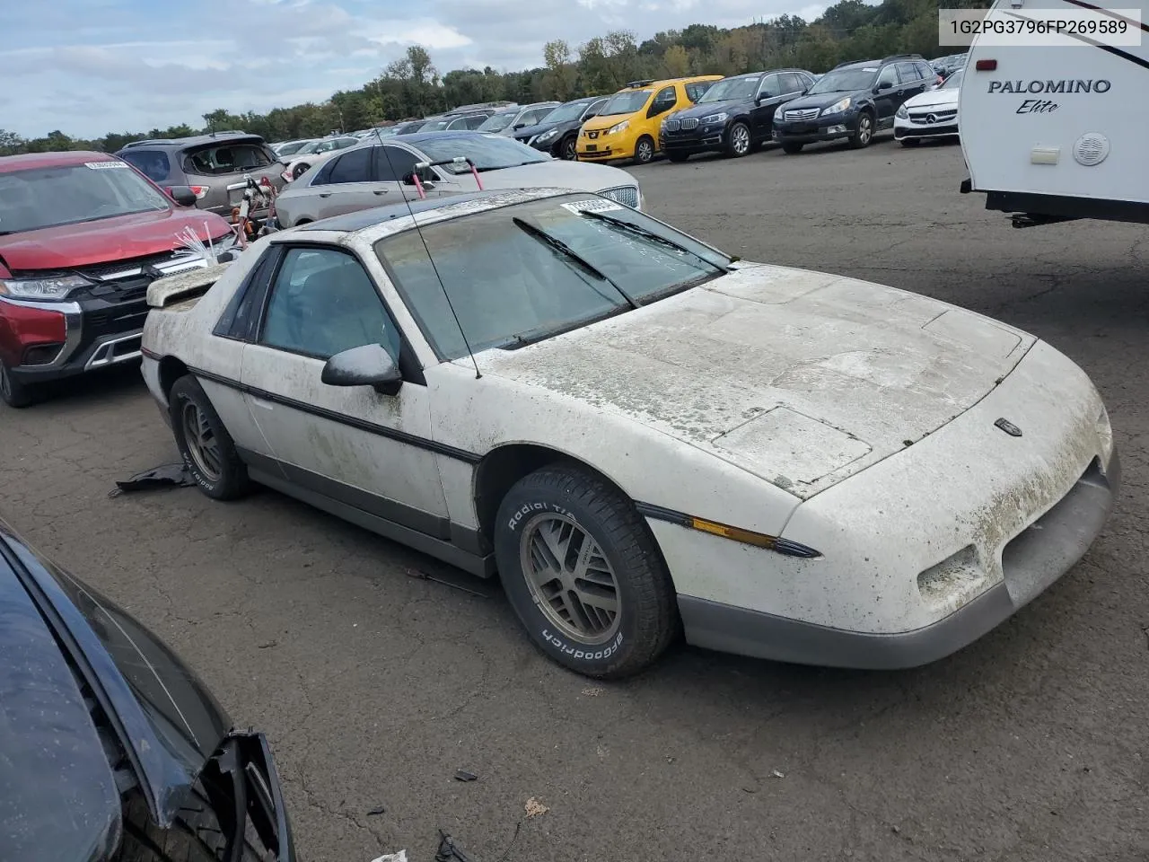 1985 Pontiac Fiero Gt VIN: 1G2PG3796FP269589 Lot: 73338954