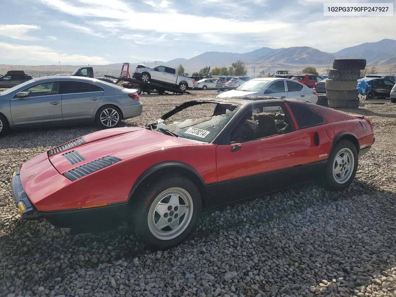 1985 Pontiac Fiero Gt VIN: 1G2PG3790FP247927 Lot: 77378214