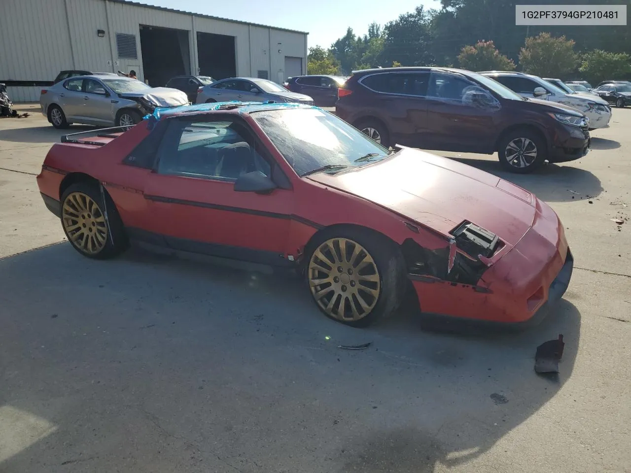 1986 Pontiac Fiero Se VIN: 1G2PF3794GP210481 Lot: 67243734