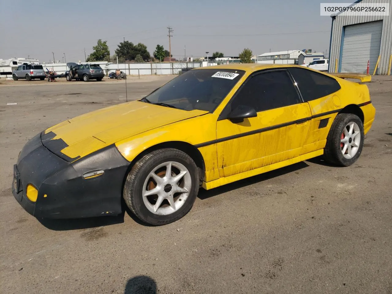 1986 Pontiac Fiero Gt VIN: 1G2PG9796GP256622 Lot: 69203894