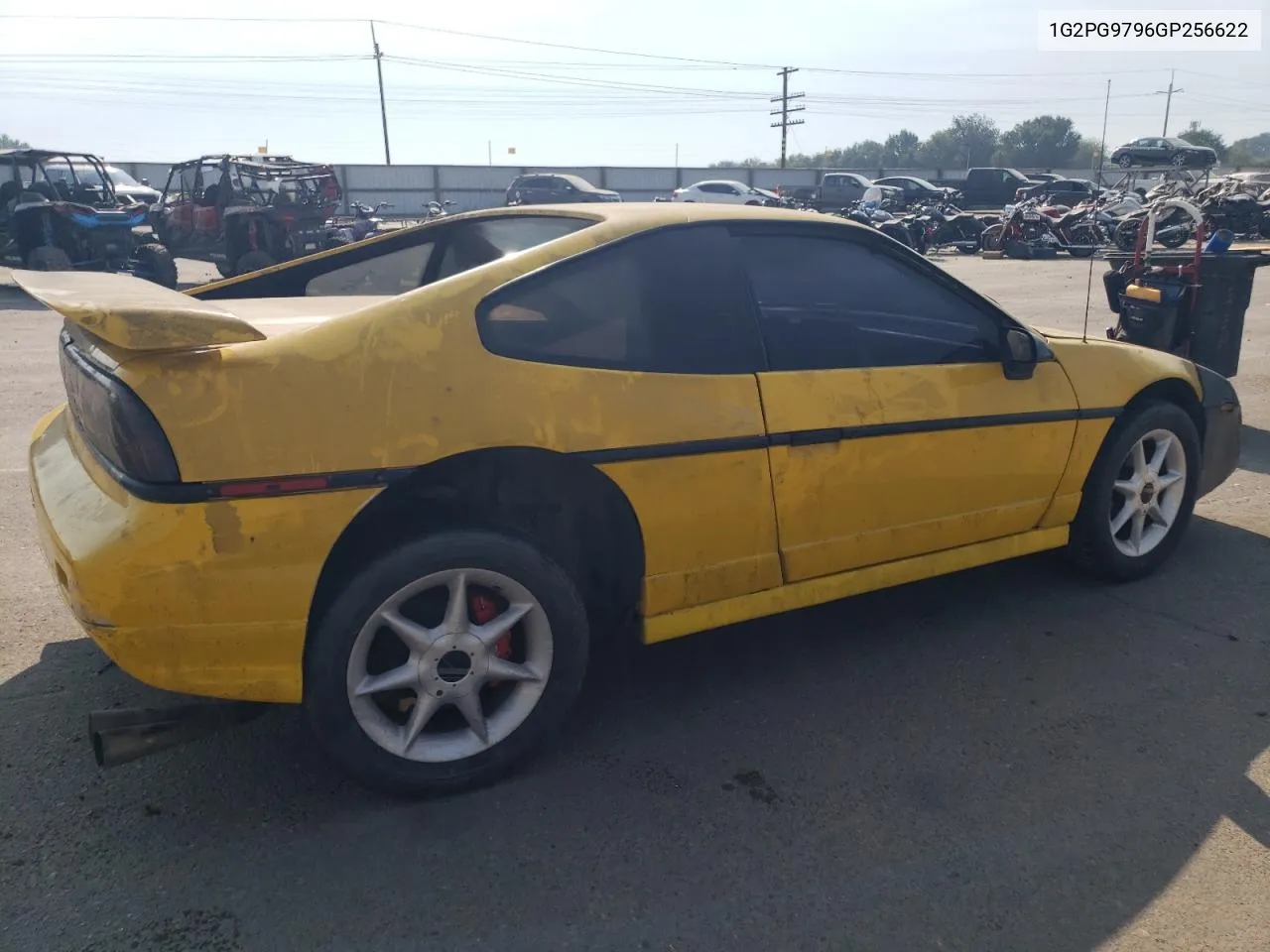 1G2PG9796GP256622 1986 Pontiac Fiero Gt