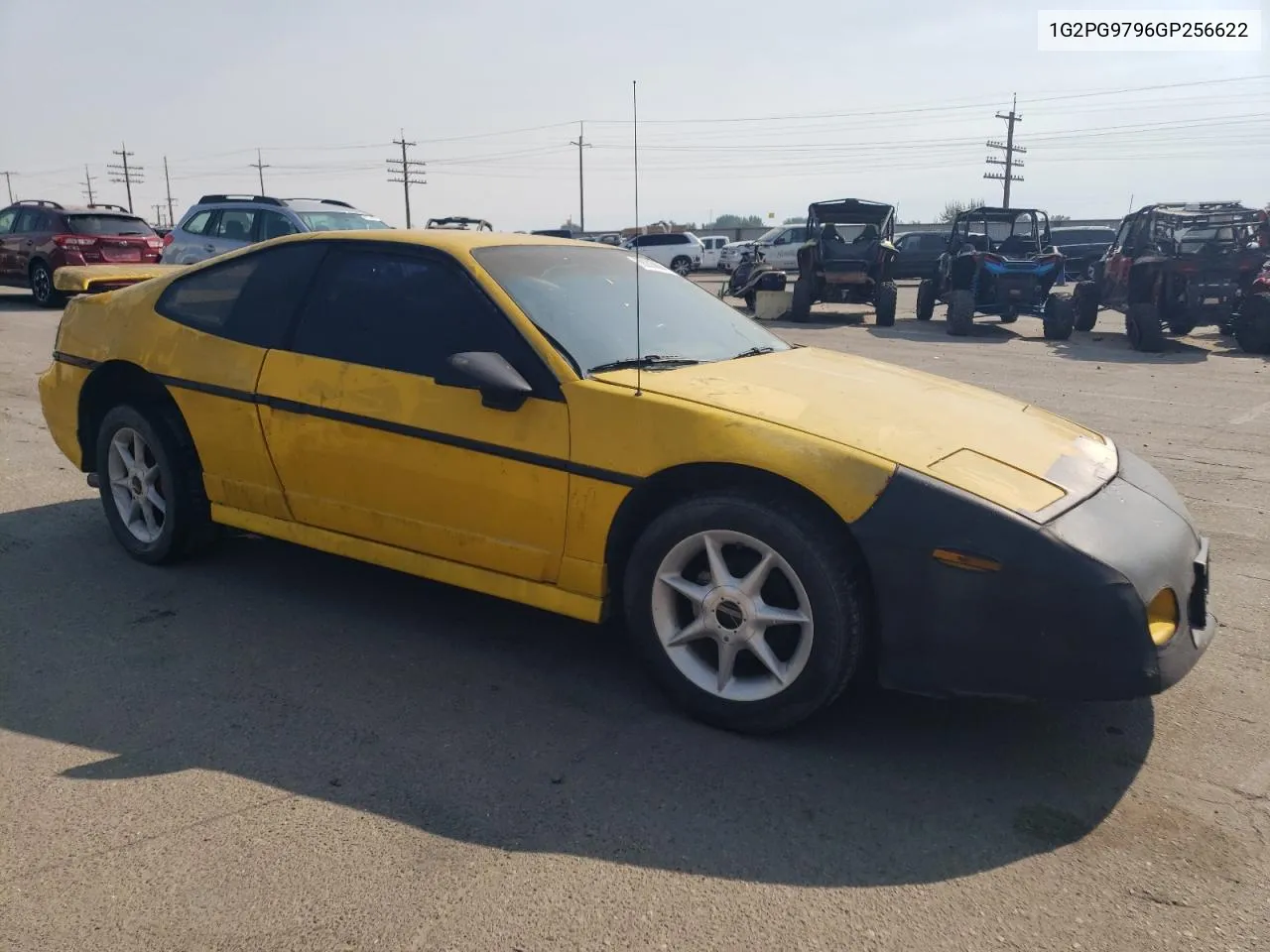 1G2PG9796GP256622 1986 Pontiac Fiero Gt