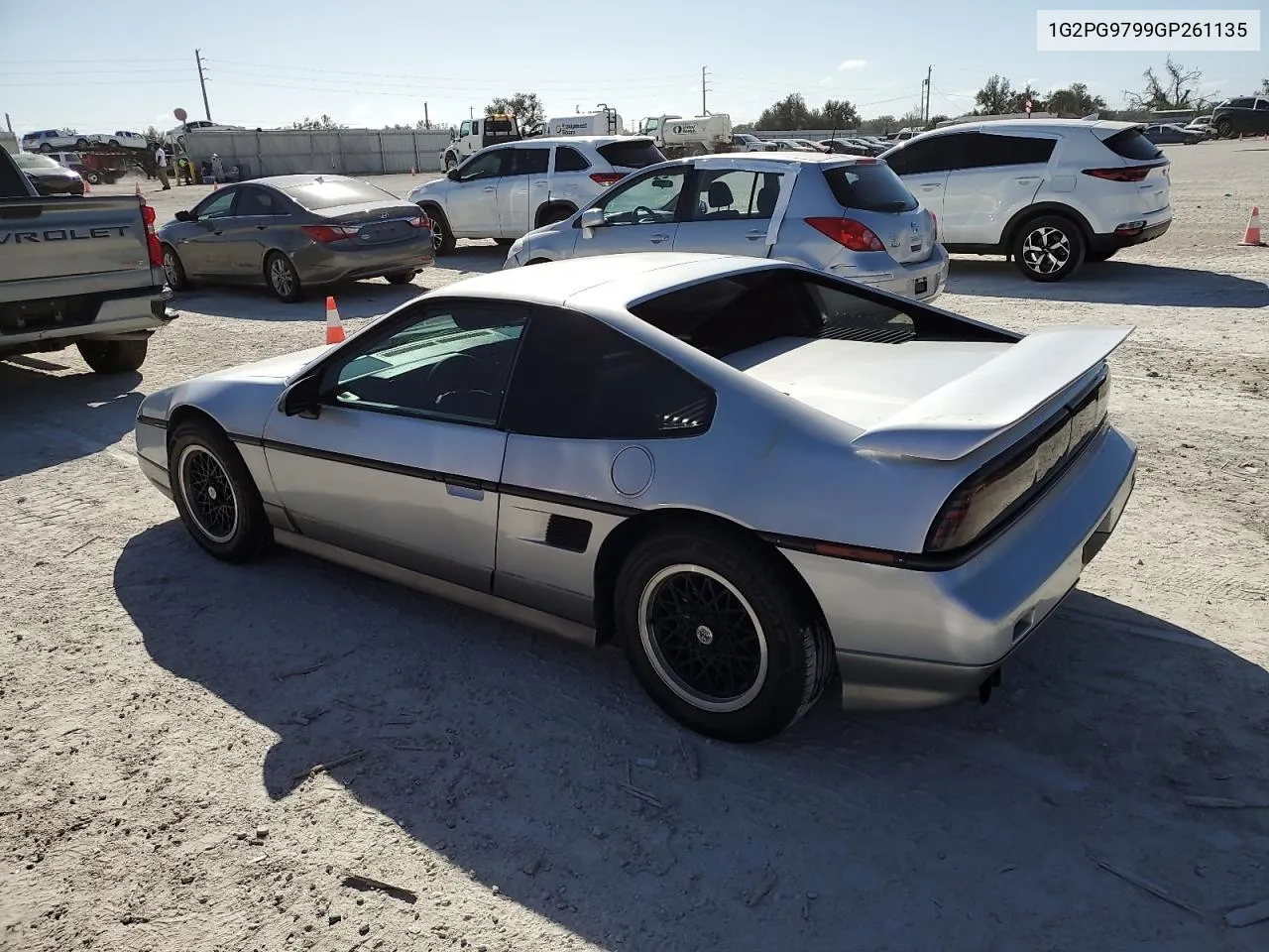 1986 Pontiac Fiero Gt VIN: 1G2PG9799GP261135 Lot: 77305934