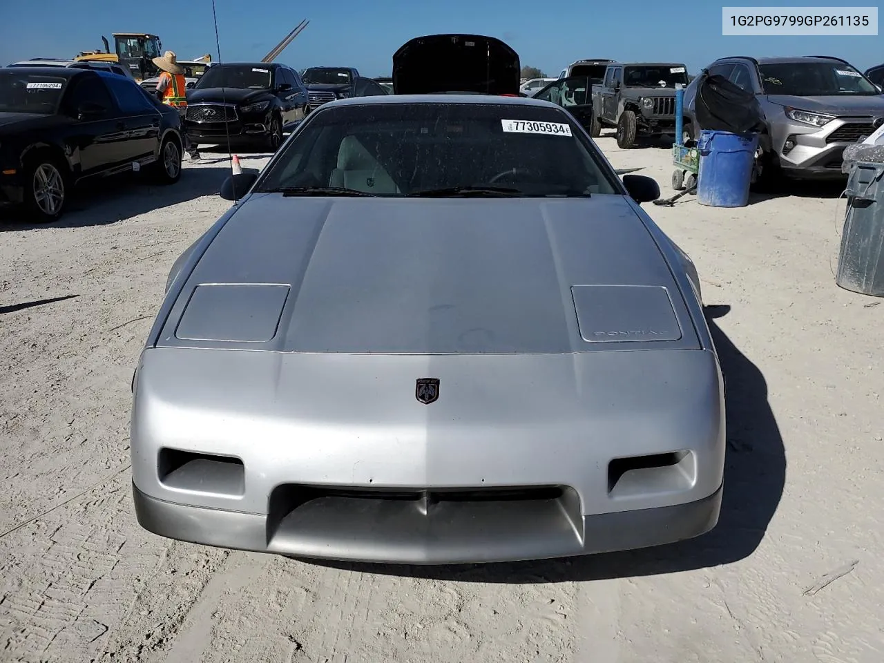 1986 Pontiac Fiero Gt VIN: 1G2PG9799GP261135 Lot: 77305934