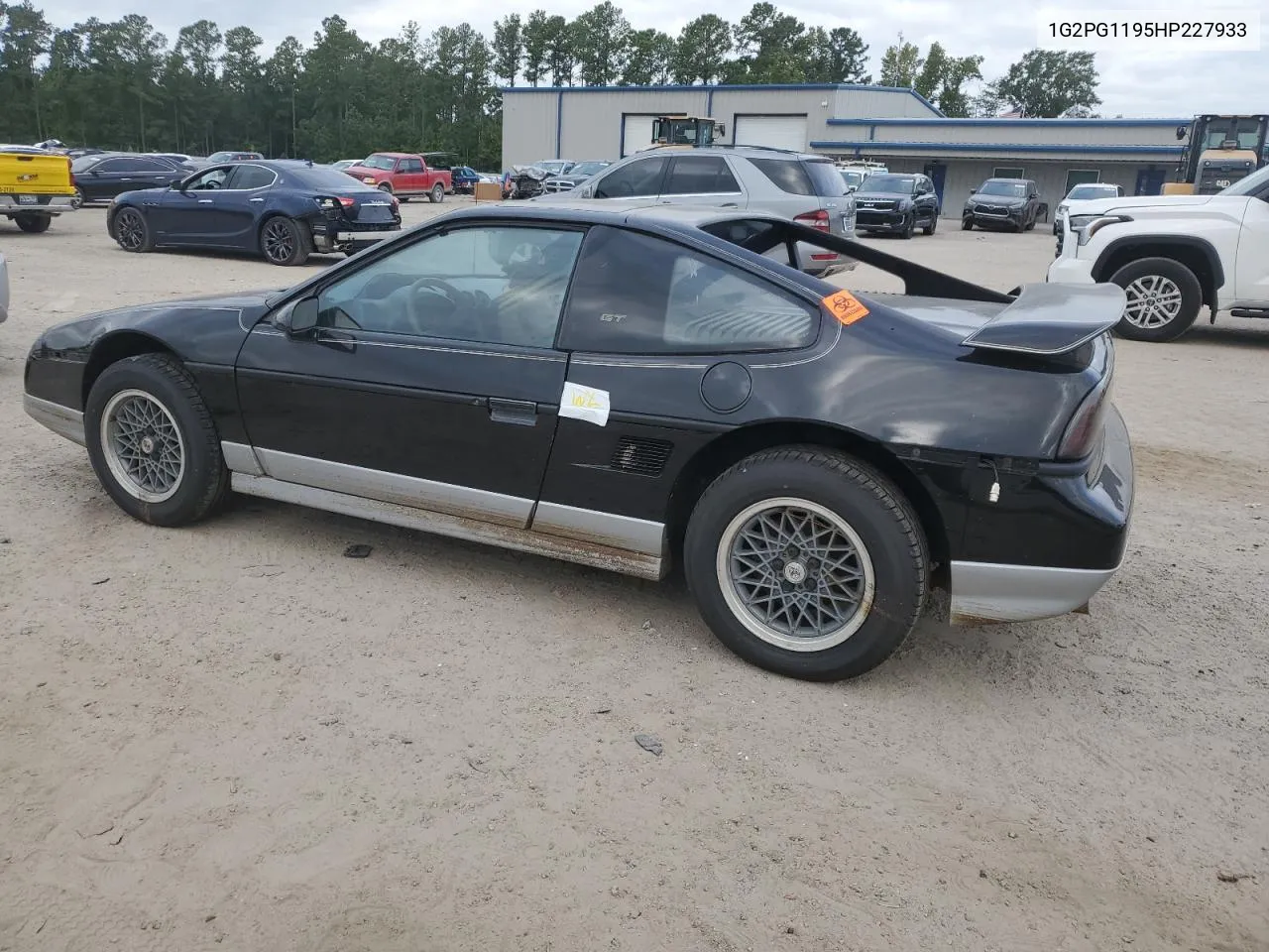 1987 Pontiac Fiero Gt VIN: 1G2PG1195HP227933 Lot: 70721494