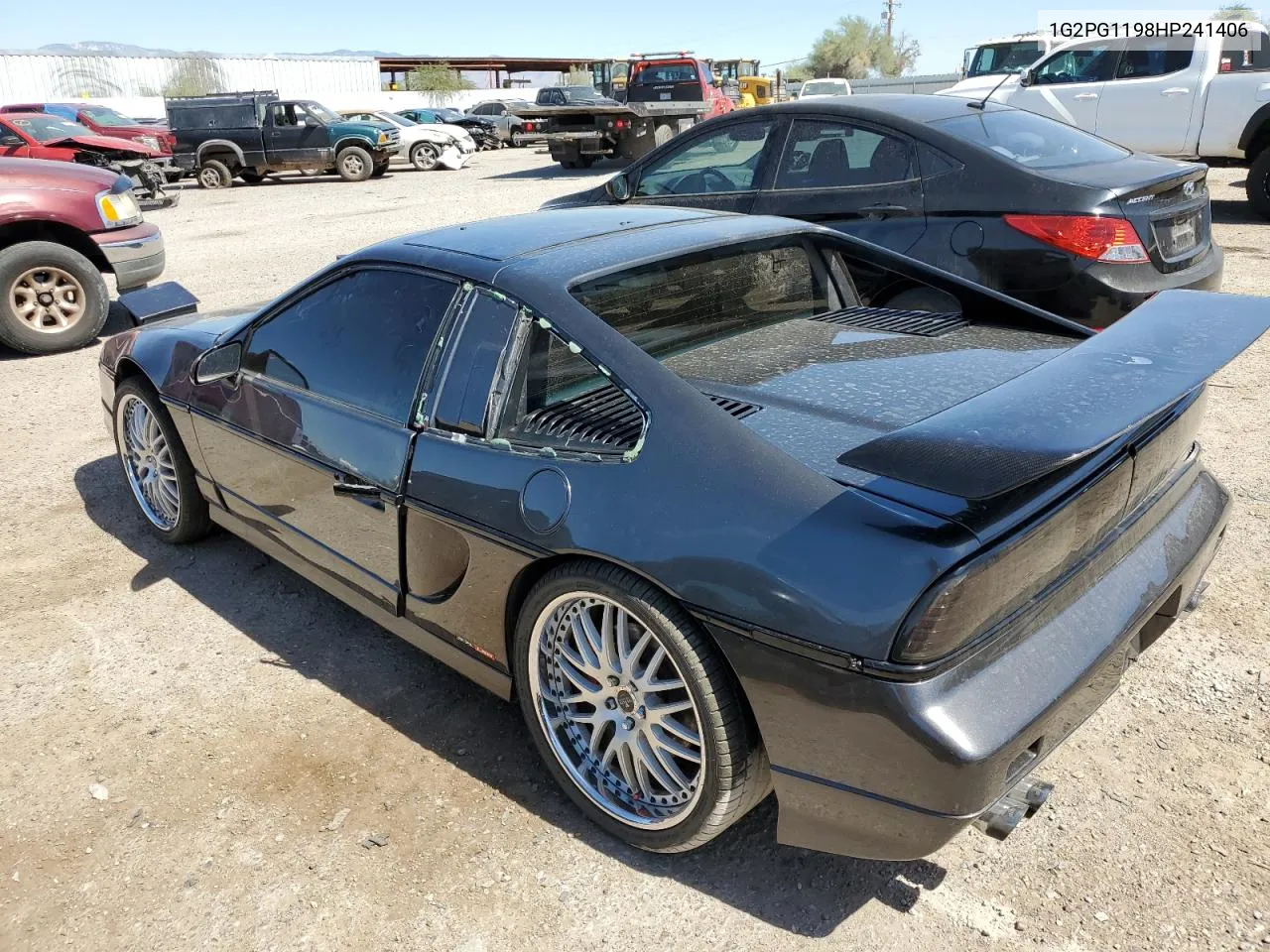 1987 Pontiac Fiero Gt VIN: 1G2PG1198HP241406 Lot: 71505754