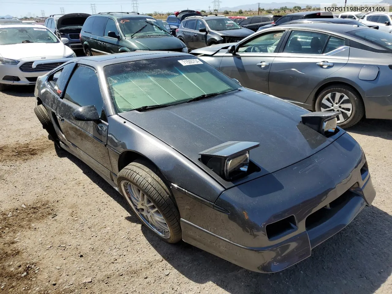 1987 Pontiac Fiero Gt VIN: 1G2PG1198HP241406 Lot: 71505754