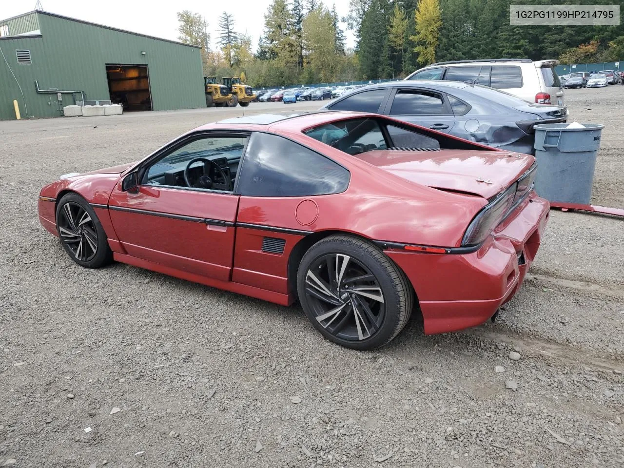 1987 Pontiac Fiero Gt VIN: 1G2PG1199HP214795 Lot: 75901054