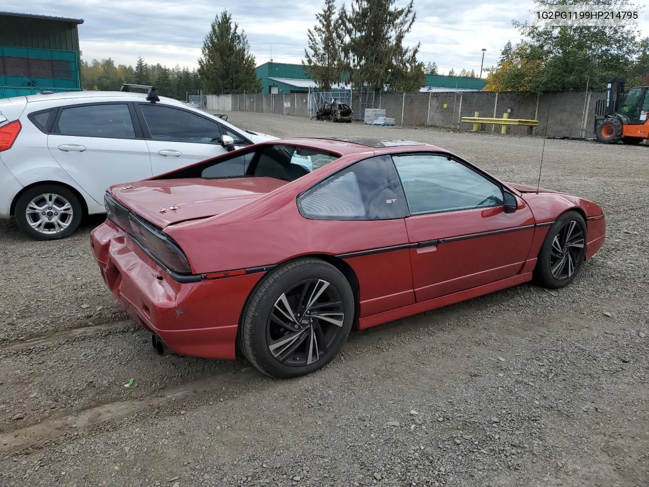 1987 Pontiac Fiero Gt VIN: 1G2PG1199HP214795 Lot: 75901054