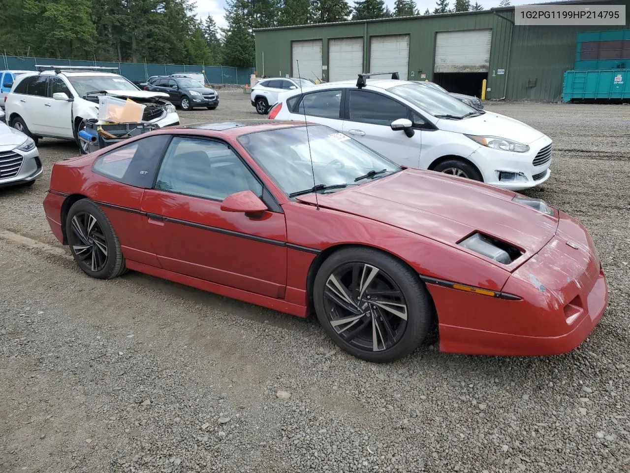 1987 Pontiac Fiero Gt VIN: 1G2PG1199HP214795 Lot: 75901054