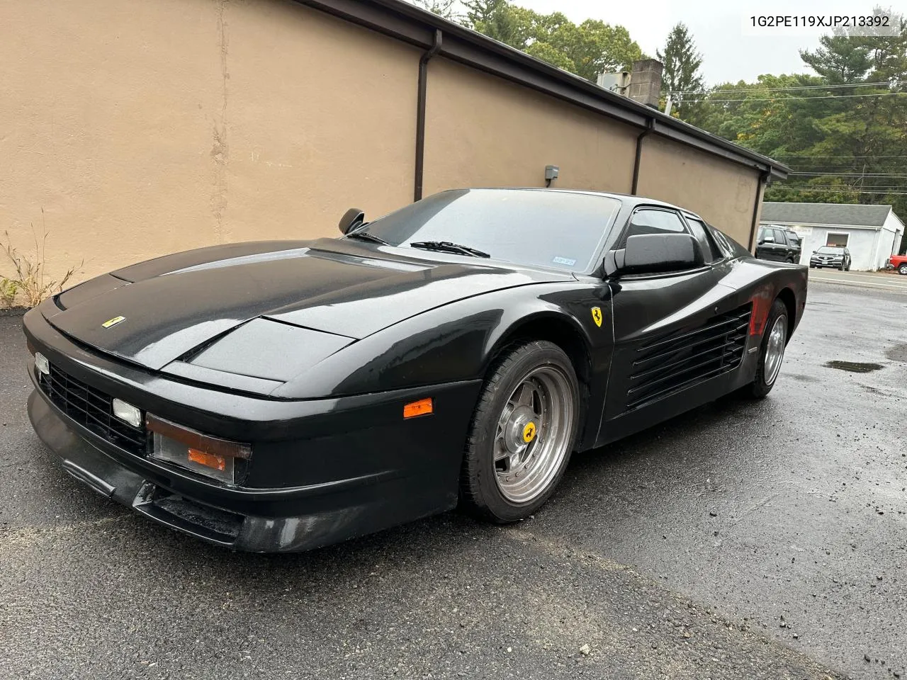 1988 Pontiac Fiero VIN: 1G2PE119XJP213392 Lot: 76264064