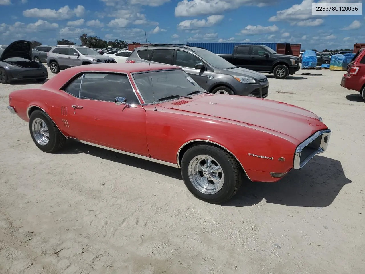 1968 Pontiac Firebird VIN: 223378U120035 Lot: 73851854