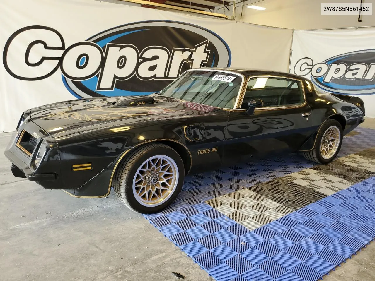 1975 Pontiac Firebird VIN: 2W87S5N561452 Lot: 64986614