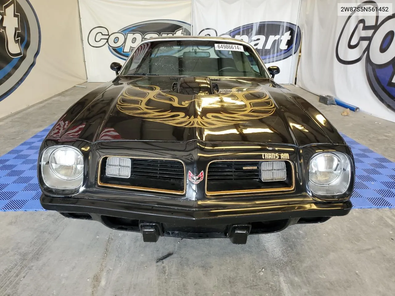 1975 Pontiac Firebird VIN: 2W87S5N561452 Lot: 64986614