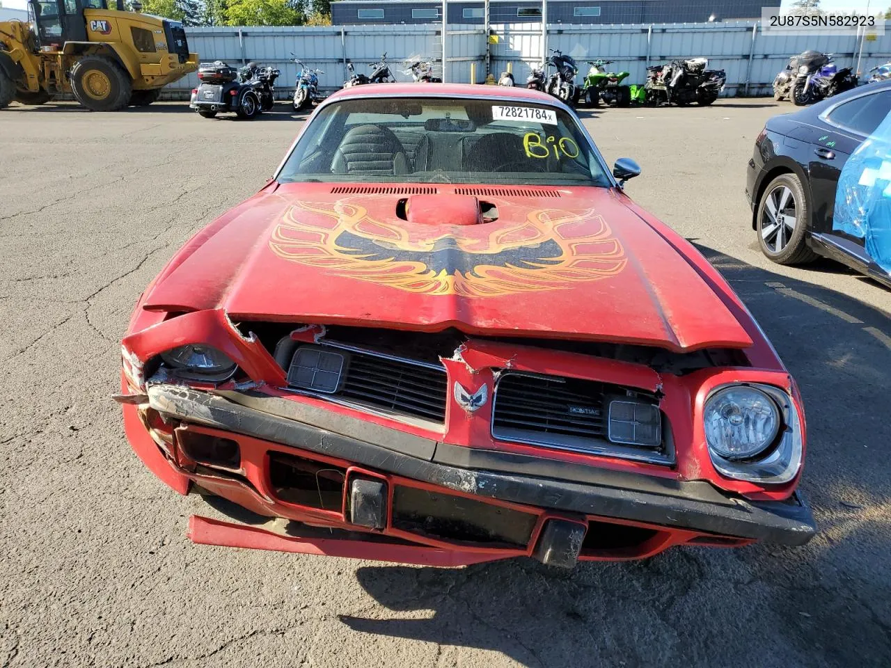 1975 Pontiac Firebird VIN: 2U87S5N582923 Lot: 72821784