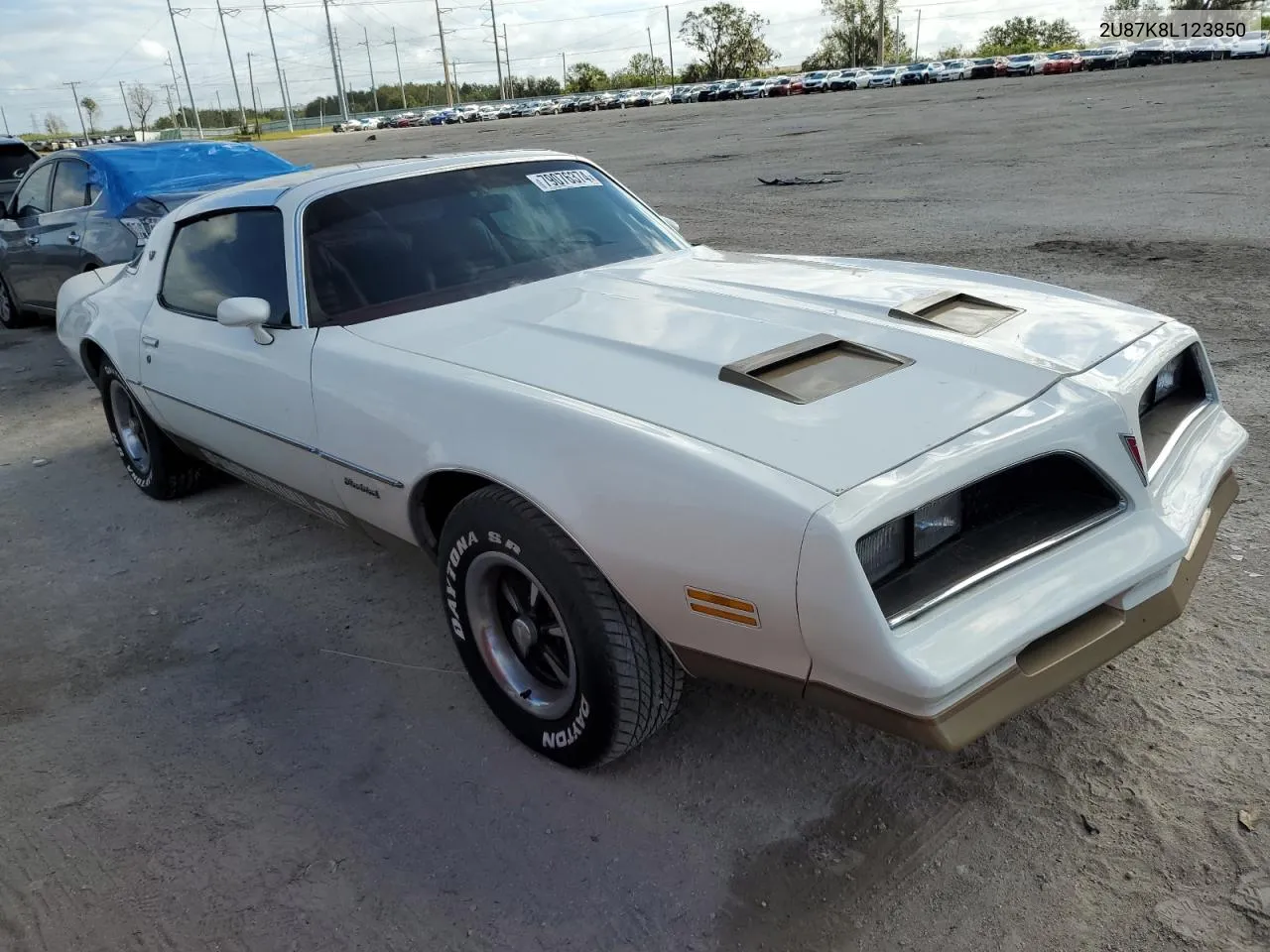 1978 Pontiac Firebird VIN: 2U87K8L123850 Lot: 79076374