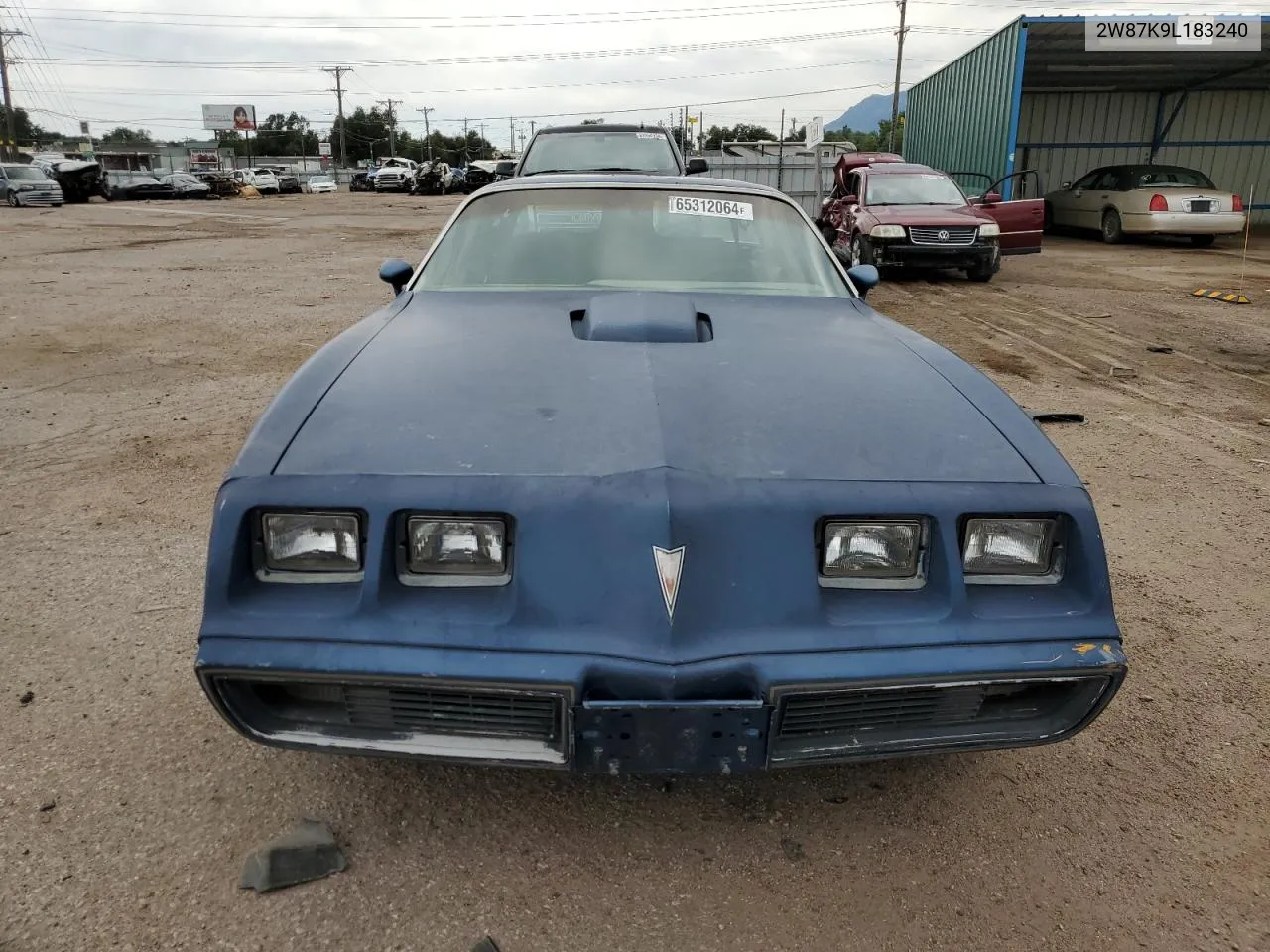 1979 Pontiac Firebrd Ta VIN: 2W87K9L183240 Lot: 65312064