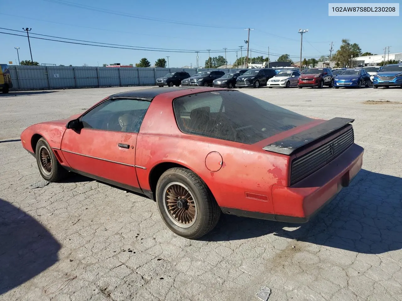 1983 Pontiac Firebird Trans Am VIN: 1G2AW87S8DL230208 Lot: 75989644