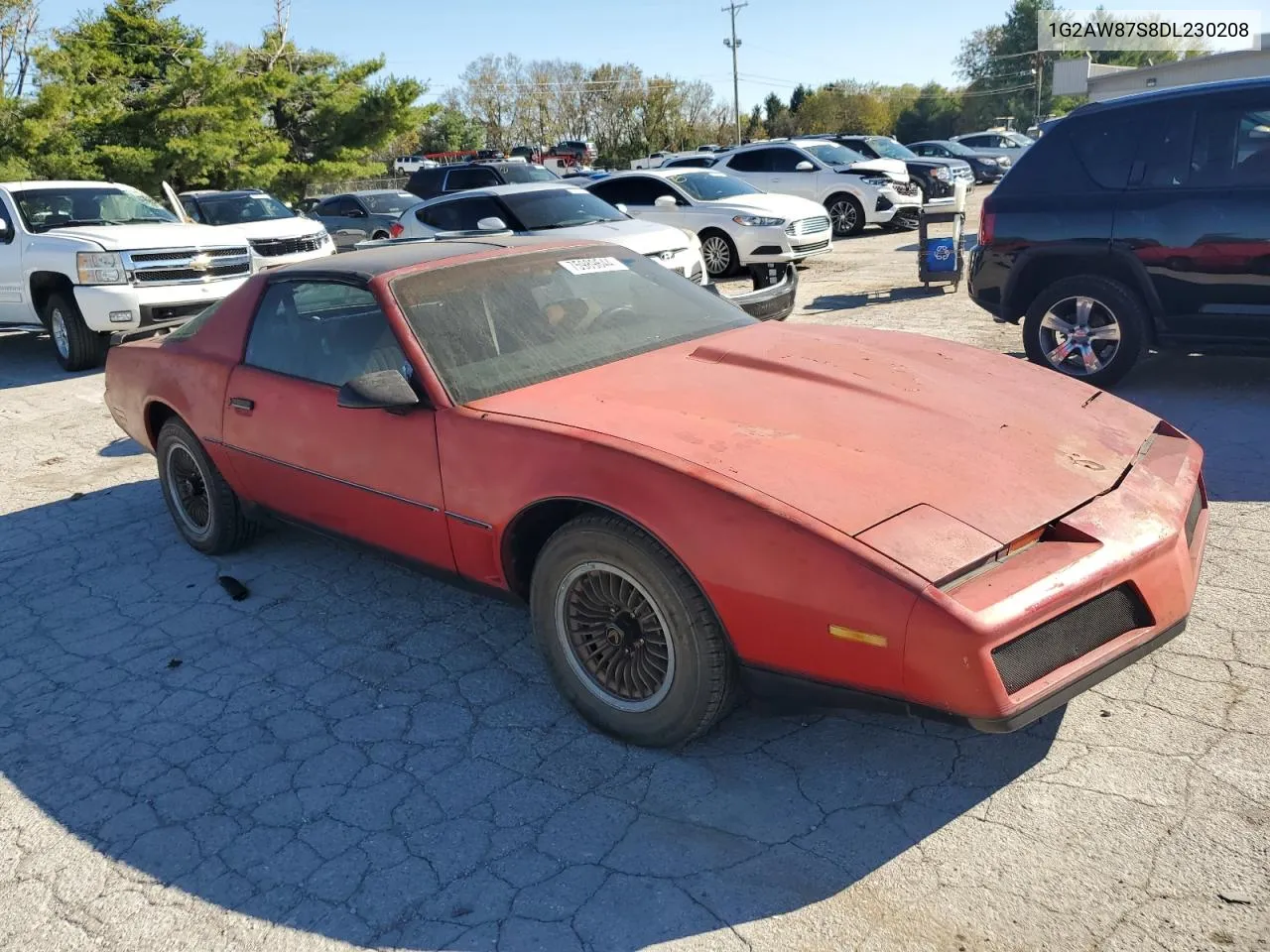 1983 Pontiac Firebird Trans Am VIN: 1G2AW87S8DL230208 Lot: 75989644