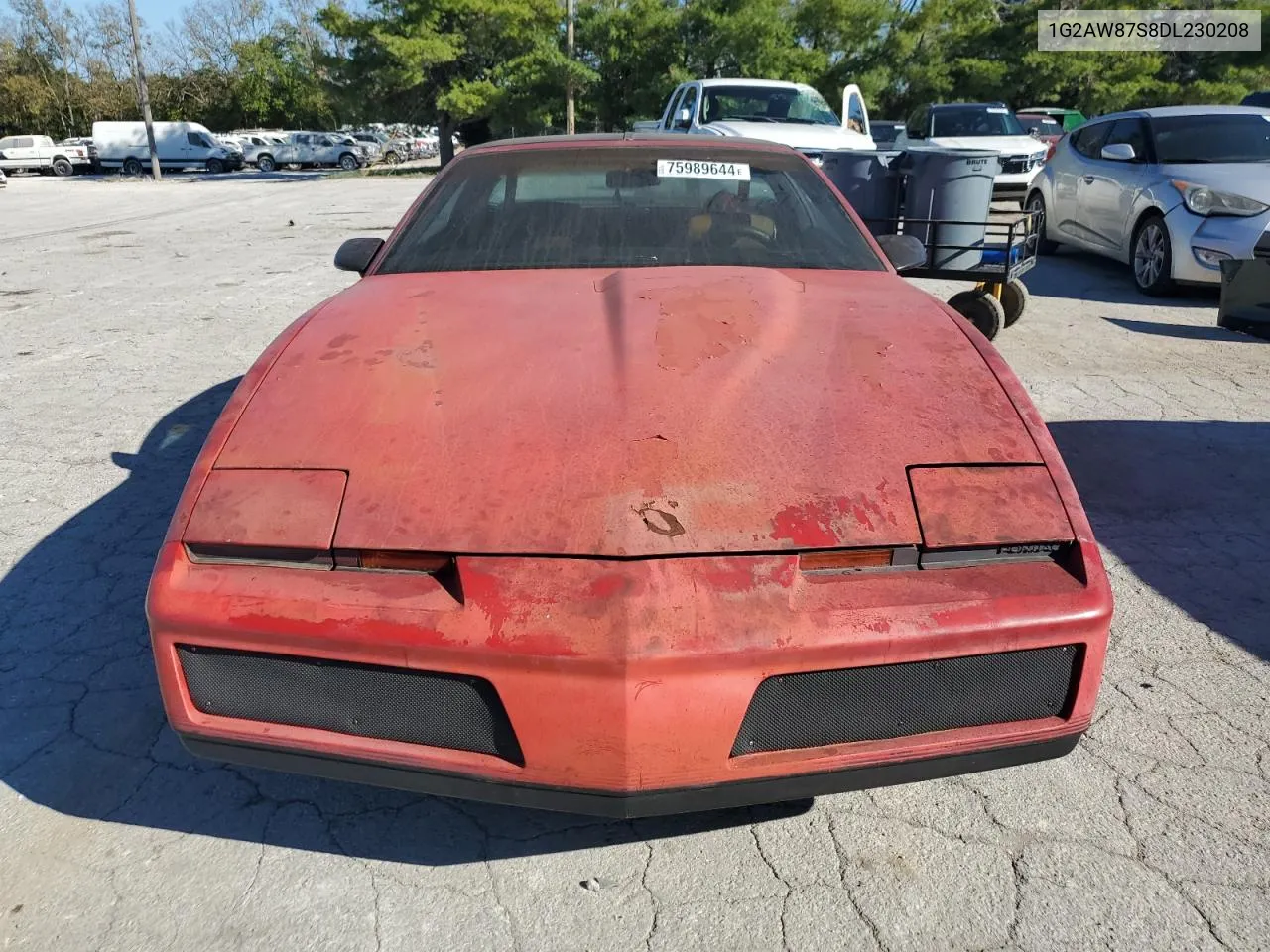 1983 Pontiac Firebird Trans Am VIN: 1G2AW87S8DL230208 Lot: 75989644