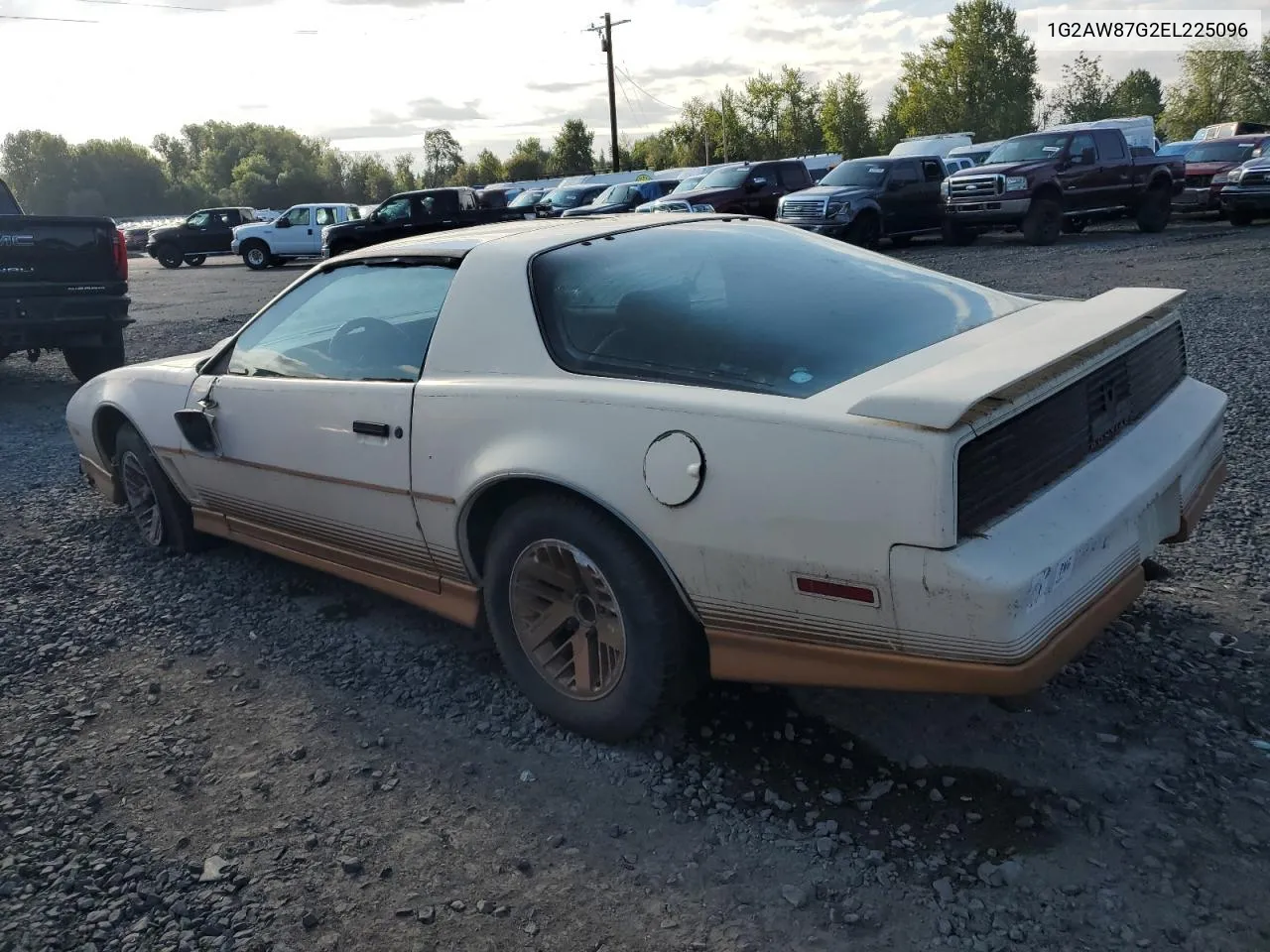 1G2AW87G2EL225096 1984 Pontiac Firebird Trans Am