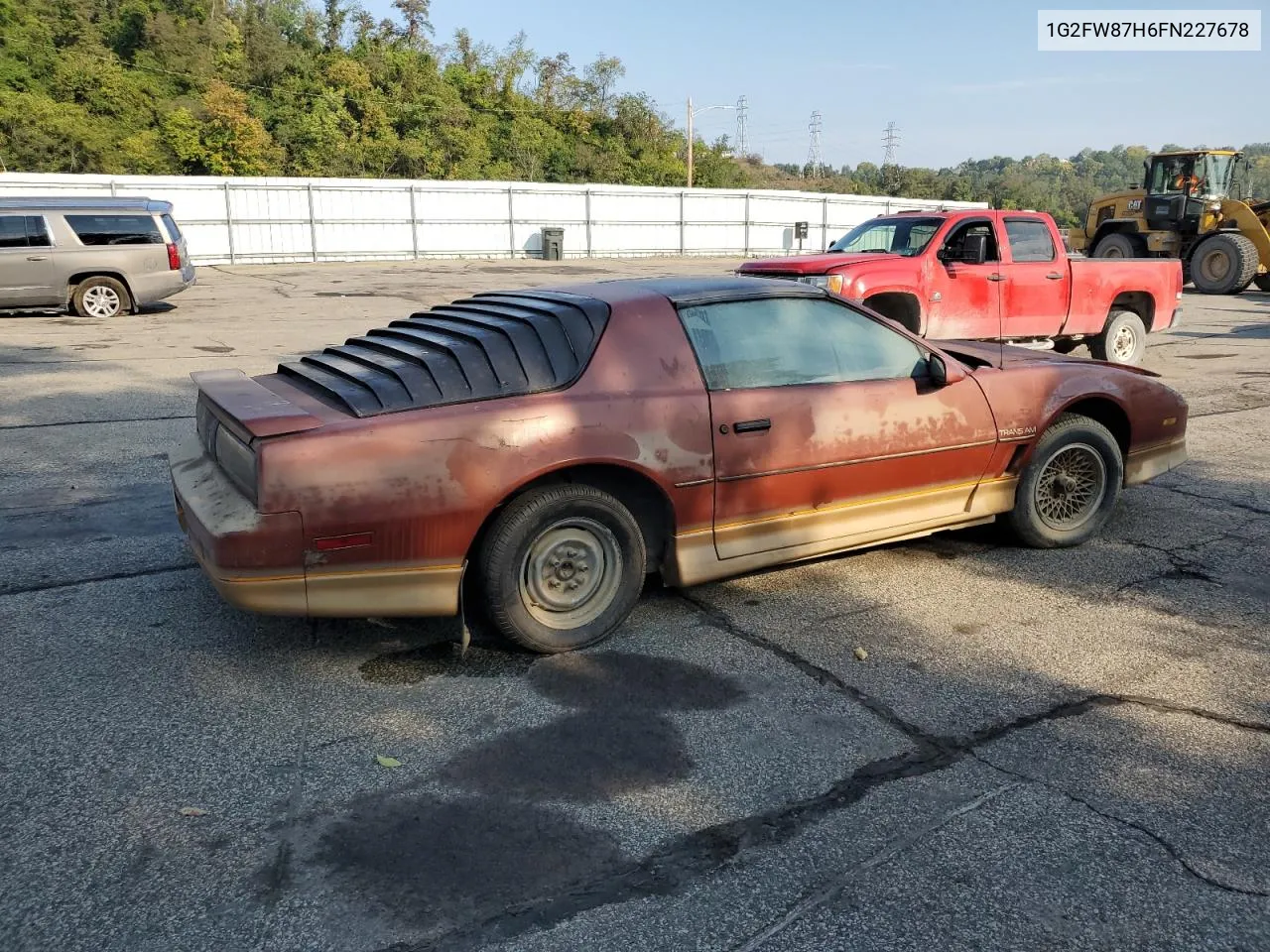 1985 Pontiac Firebird Trans Am VIN: 1G2FW87H6FN227678 Lot: 69390554